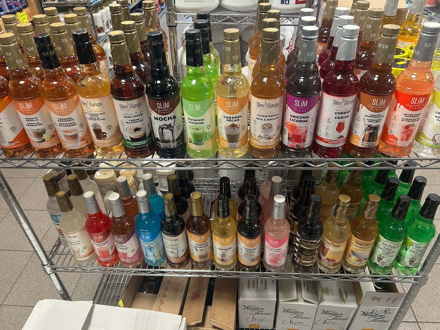 SLIM SIGNATURE SYRUPS