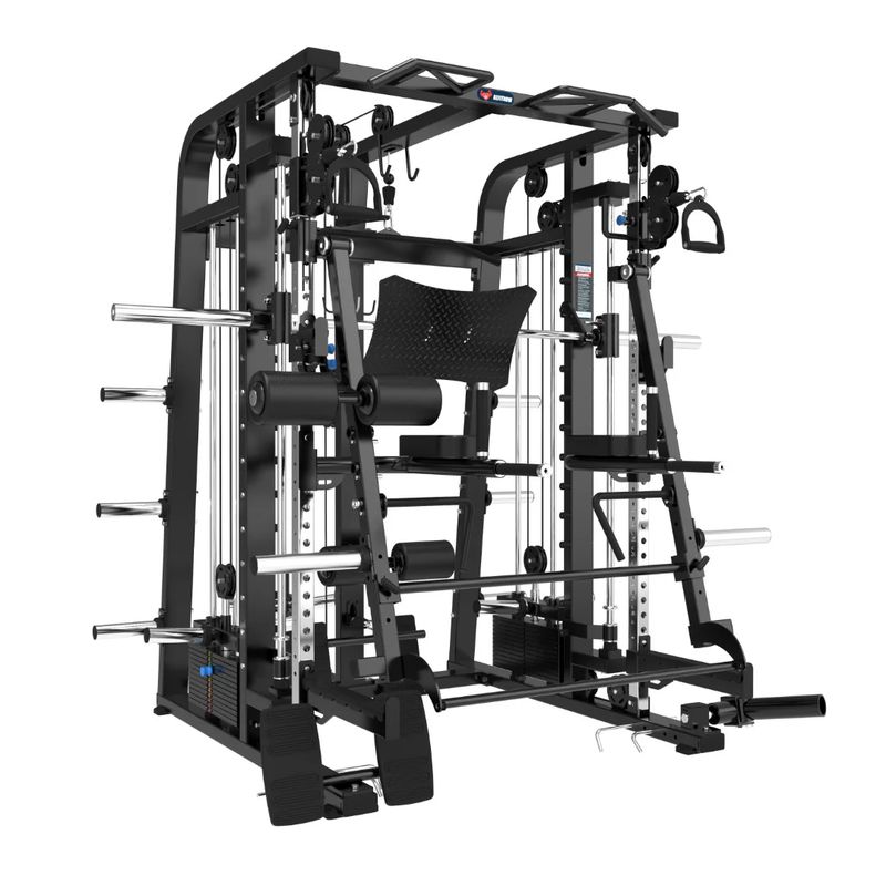 MR. MONSTER COMMERCIAL SMITH MACHINE - FREE SHIPPING AND FREE FLAT,INCLINE,DECLINE BENCH