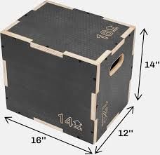 WOOD PLYO BOX 12&quot; X 14&quot; X 16&quot;