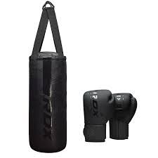 RDX F6 2Ft Kara Kids Punch Bag &amp; 6oz Gloves