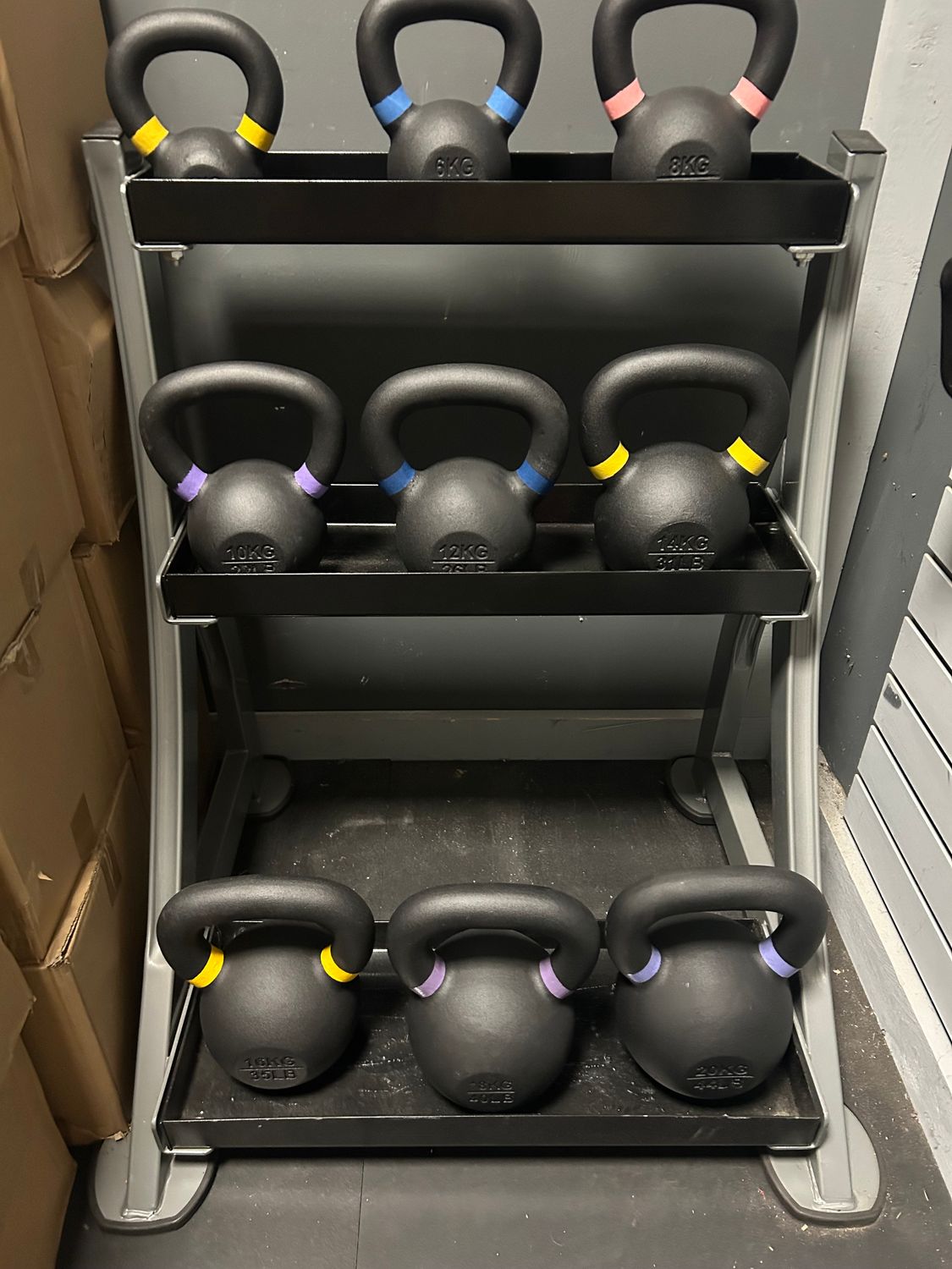 CAST IRON KETTLEBELL PACKAGE
