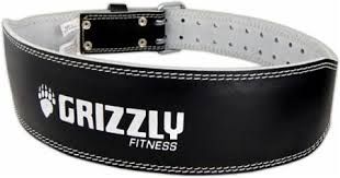GRIZZLY PADDED BELT AND FREE FITNESS ETC PADDED LIFTING STRAPS