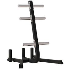 IRON ARMOUR OLYMPIC WEIGHT STAND WITH 3 BAR HOLDER.