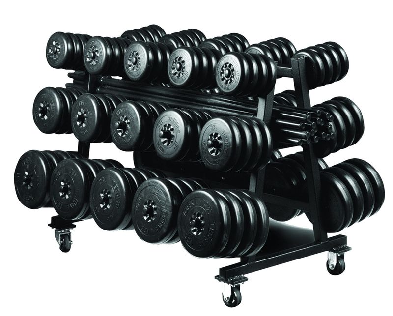 York Cardio Pump set with Rack