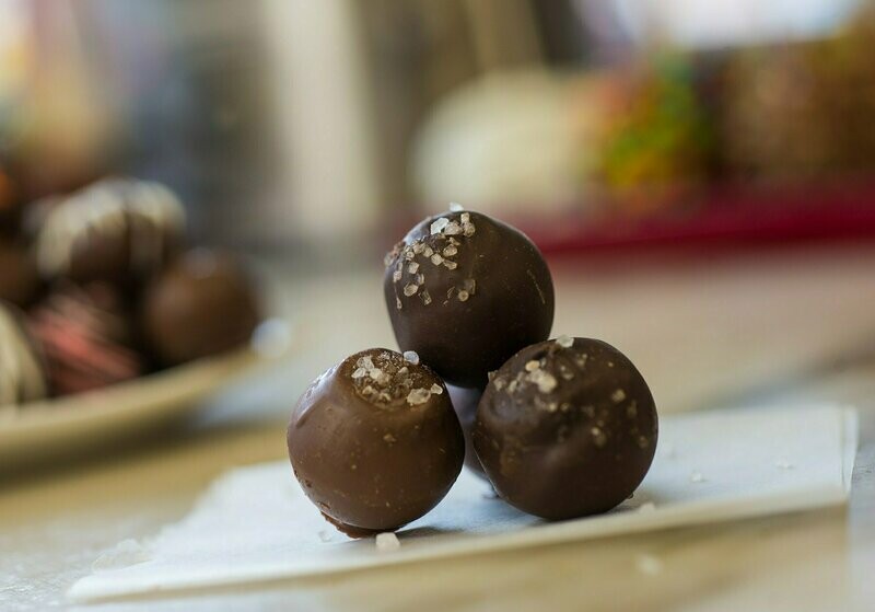 Sea Salt Caramel Truffles 1# Box