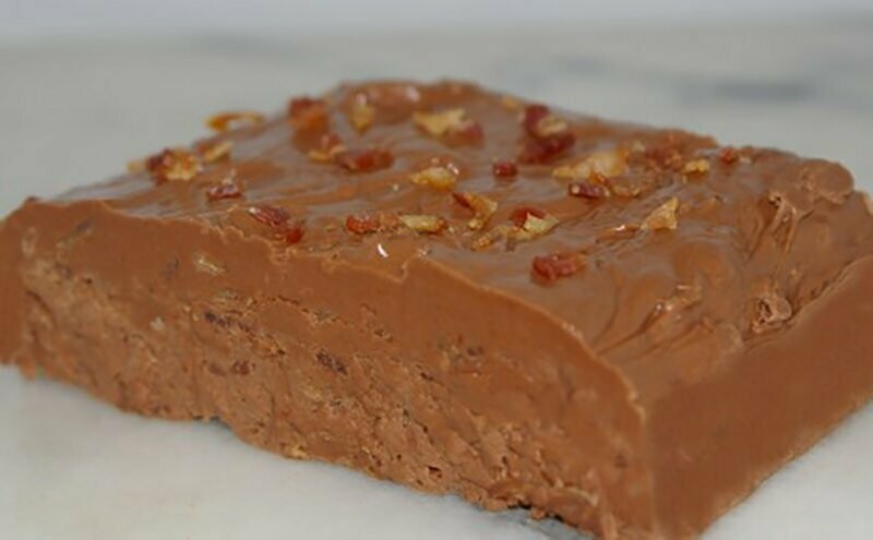 Chocolate Plain  Fudge 1# Box