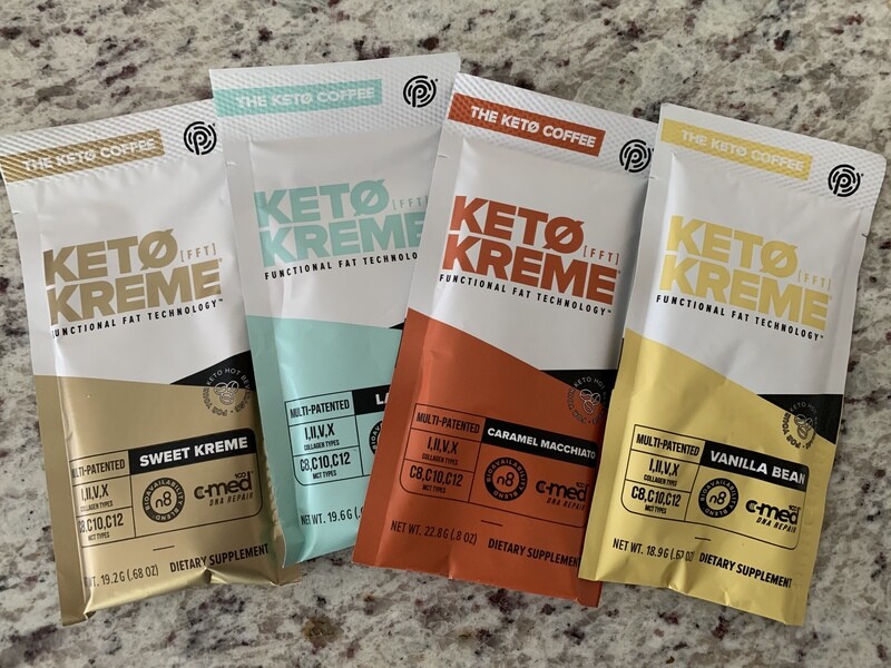 4 pack Keto Kreme