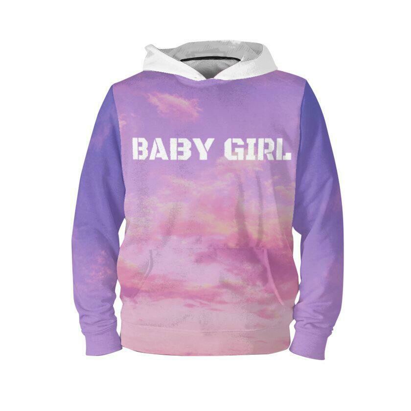 BABY GIRL HOODED COAT