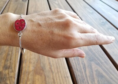 Crown Of Thorns, Oval Bracelet, Transparent