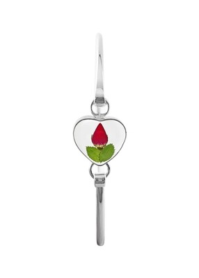 Rose, Small Heart Bracelet, Transparent.