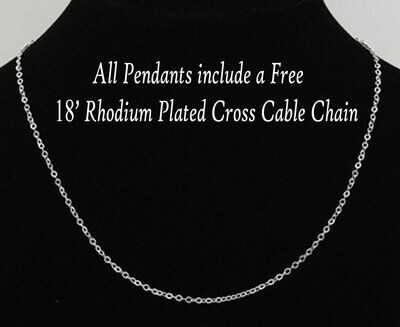 Rose Necklace, Oblong Medallion, Black Background