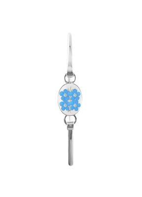 Forget-Me-Not, Small Oval Bracelet, Transparent