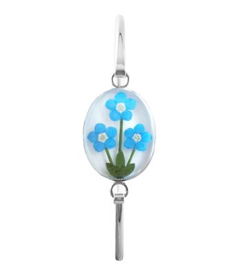 Forget-Me-Not Metal back Bracelets