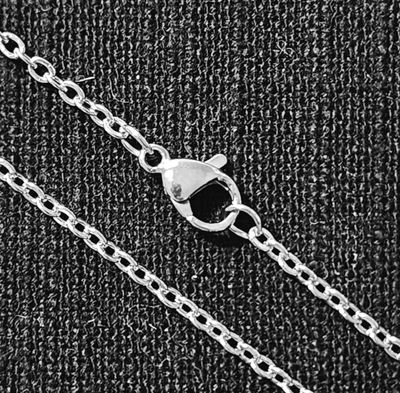 Free Chain with purchase of any Necklace at Retail price! - 18'' Stainless Steel Cross Chain Cable