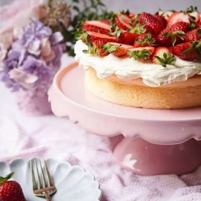 Strawberry &amp; Cream Delight - Round