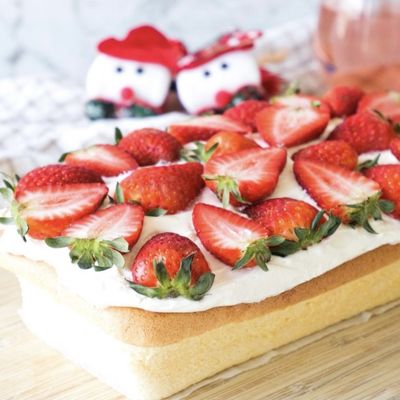 Strawberry &amp; Cream Delight - Smaller Version