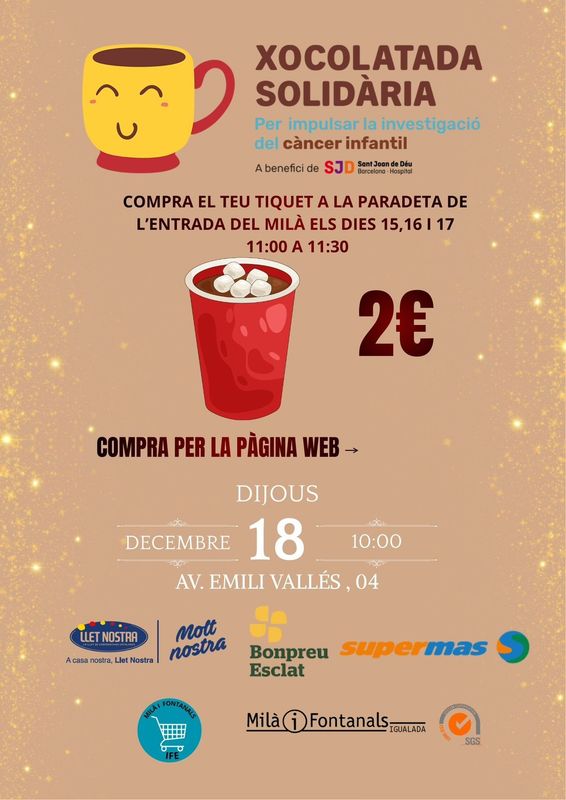 XOCOLATADA SOLIDÀRIA