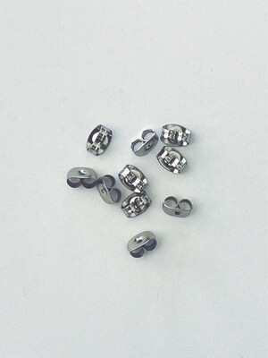 Earring Backs - surgical steel