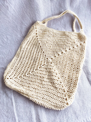 Crochet market bag