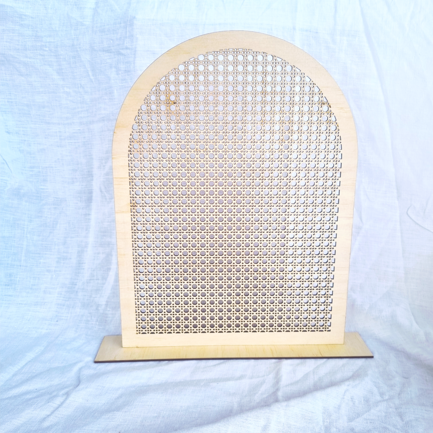Rattan Jewellery stand - large