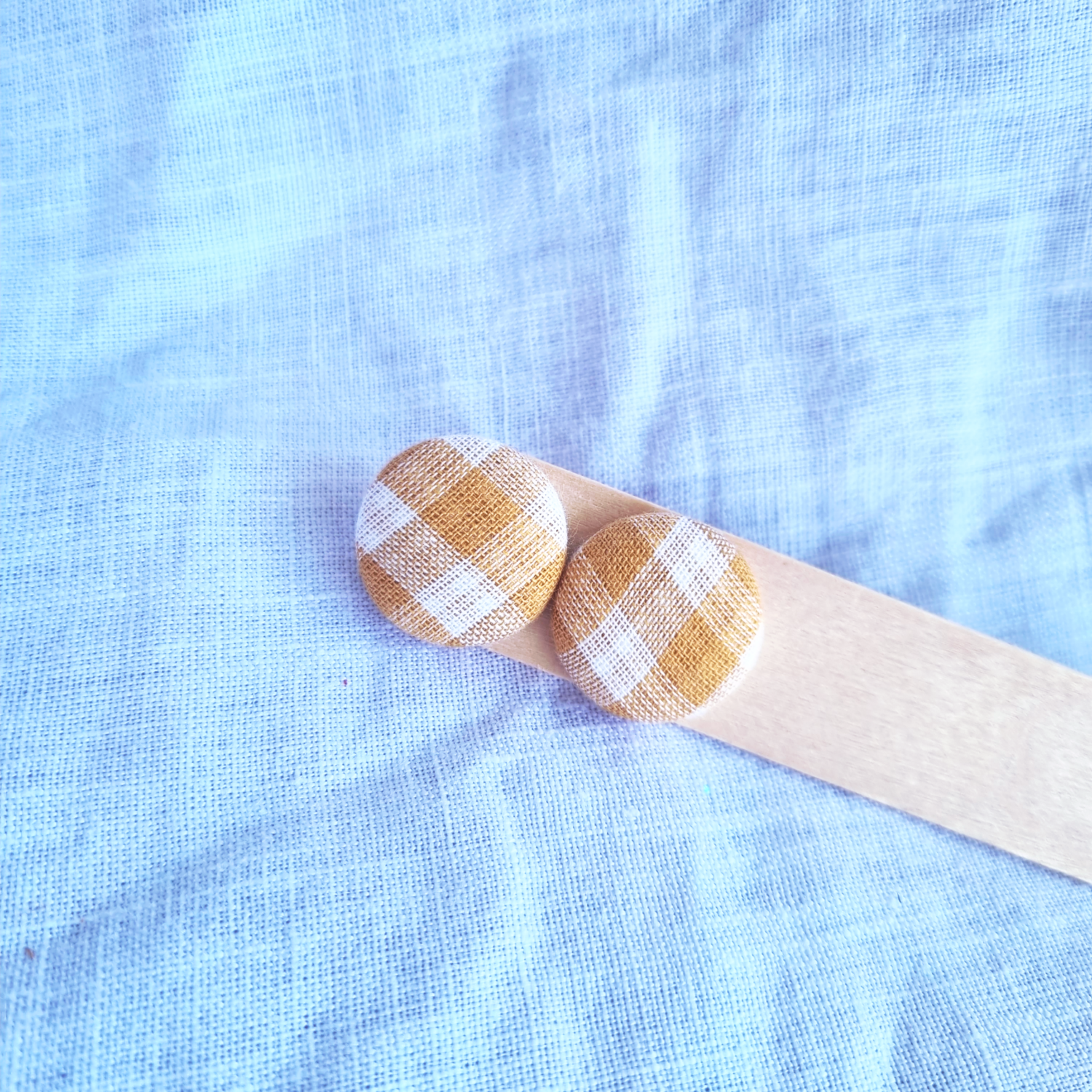 Caramel Gingham