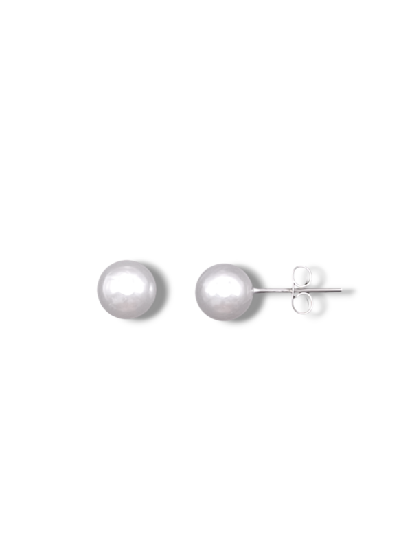 Pendiente perla 8mm.
