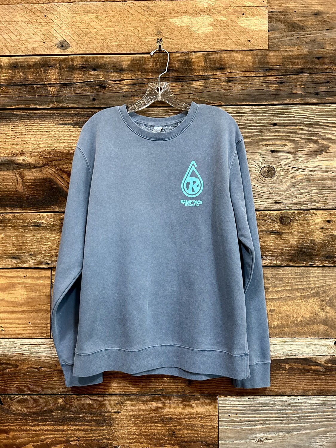 Heather Blue Crew Sweatshirt
