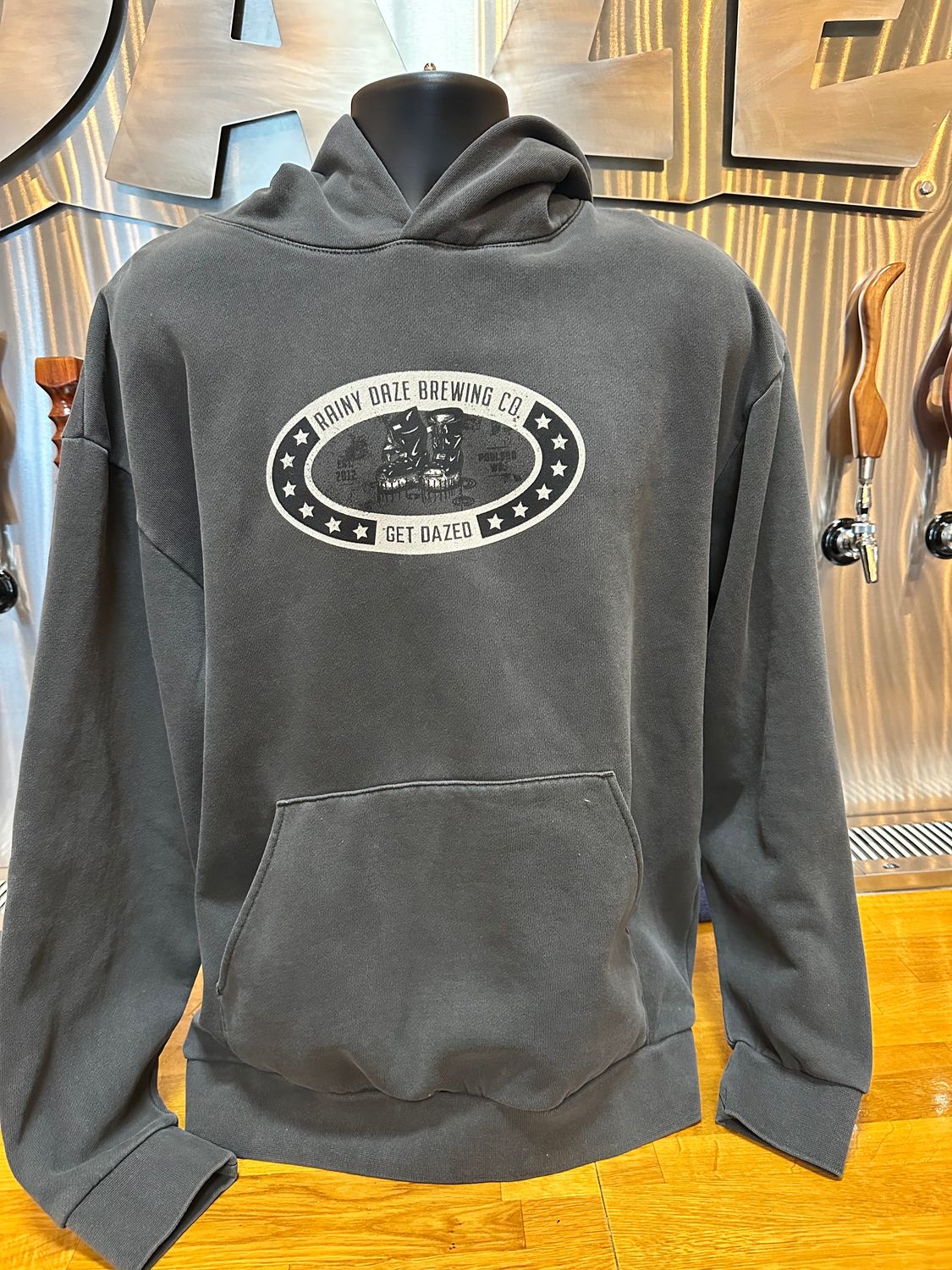 DARK GREY HOODIE 2025