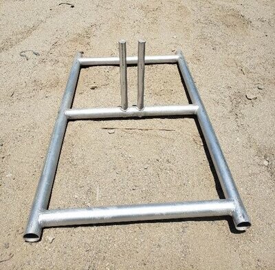 Steel Tube H Stand For Temporary Fence Panels