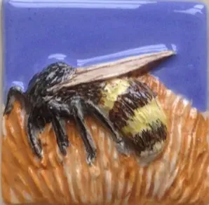 Feature Tile titled 'Bee on Flower 227'