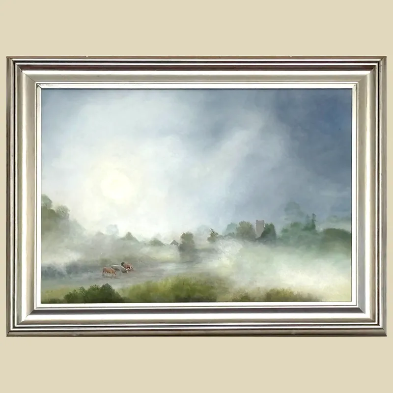 Cows in the Mist