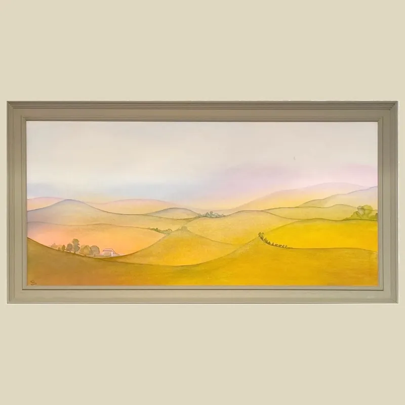 original landscape in oils painted in Gabrielle's unique style