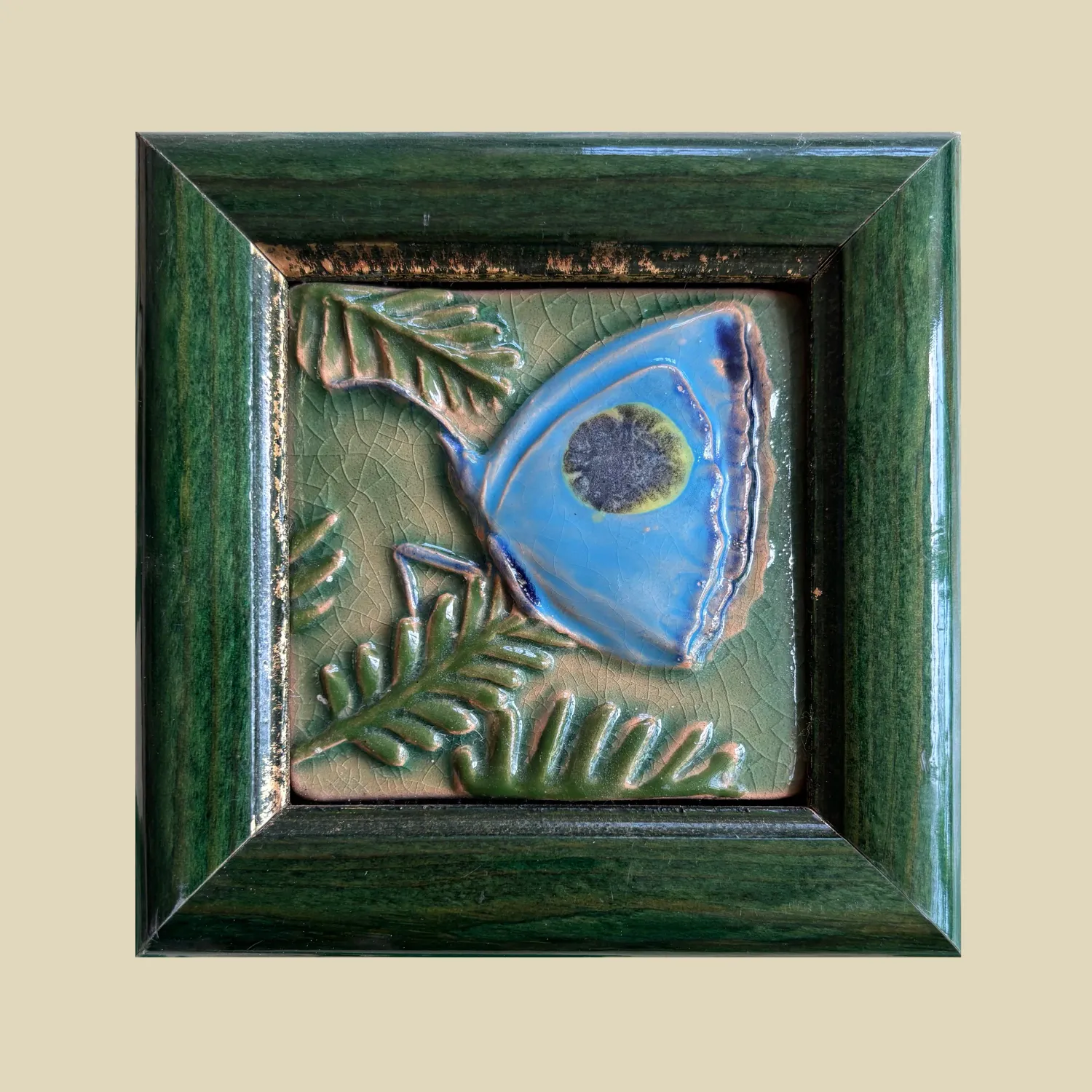 Butterfly on Fern