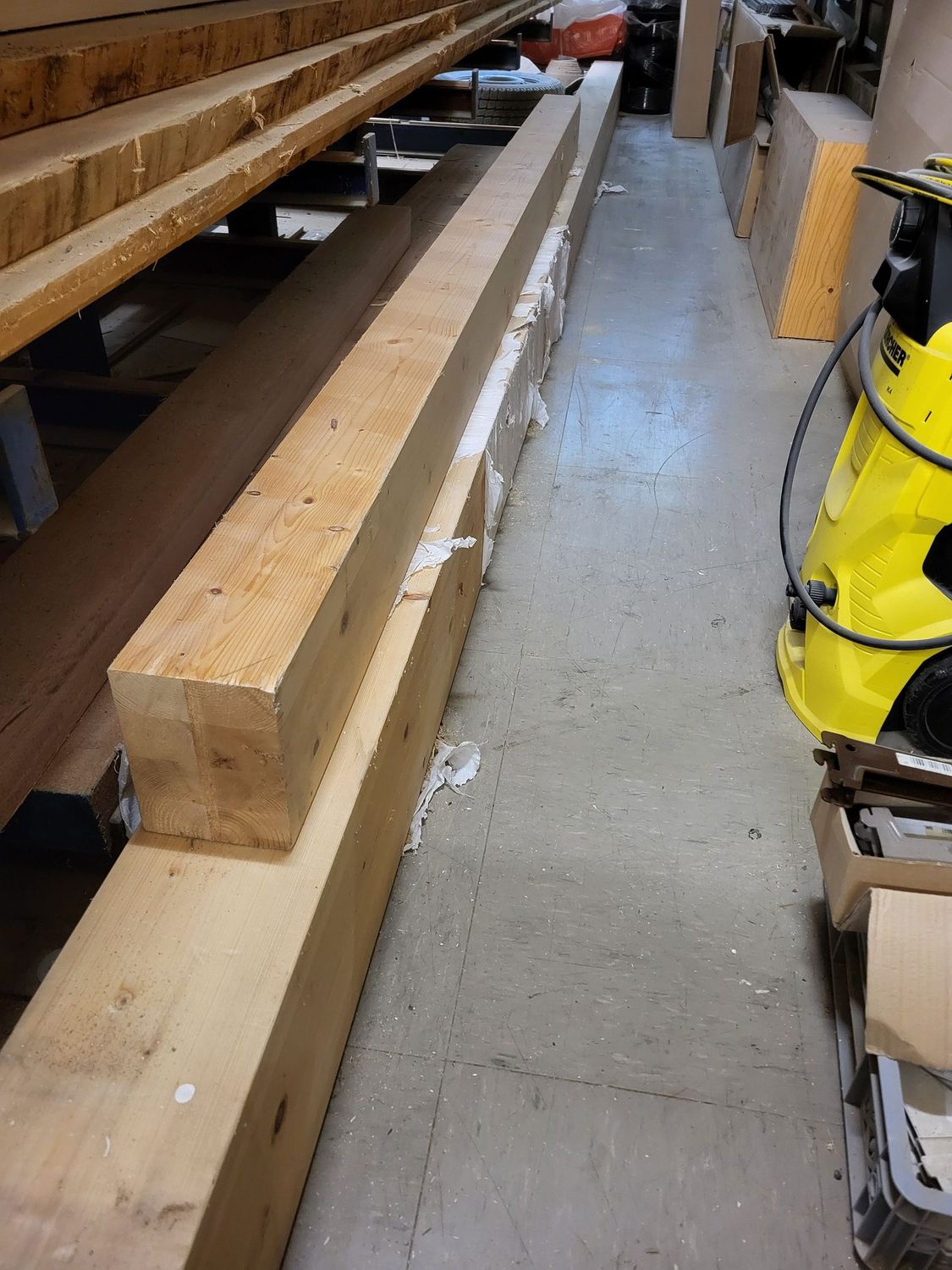 Leimholzbalken 16 x 24 x 600 cm