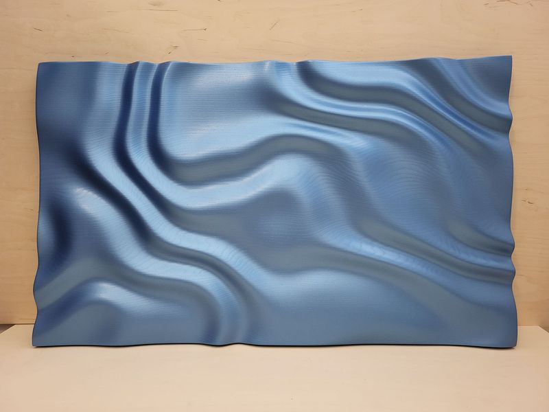 Wandpaneel, Wellendesign