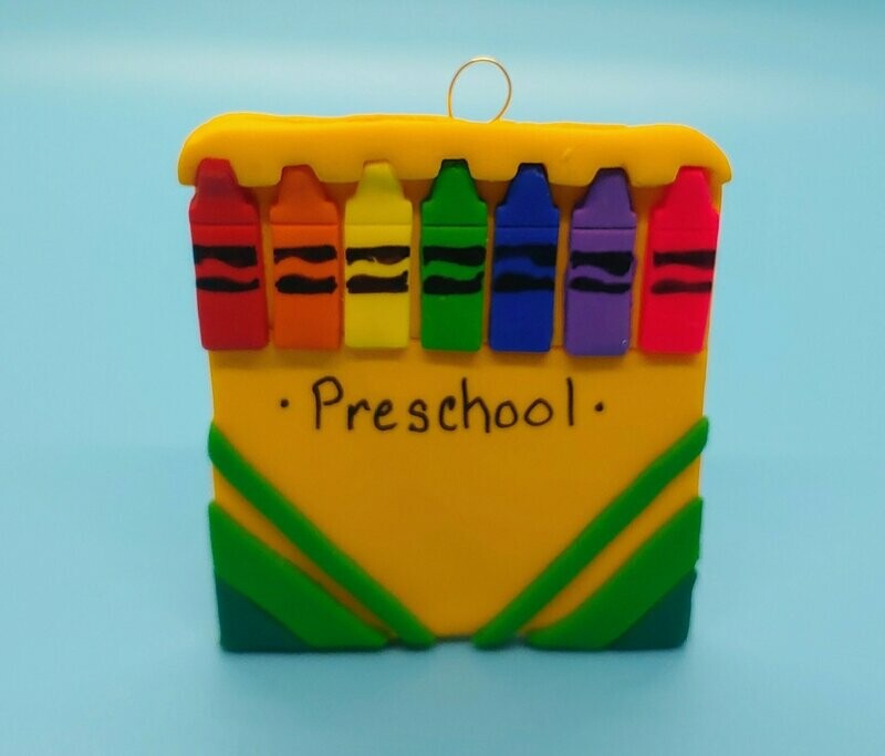 Back to School Crayon Box