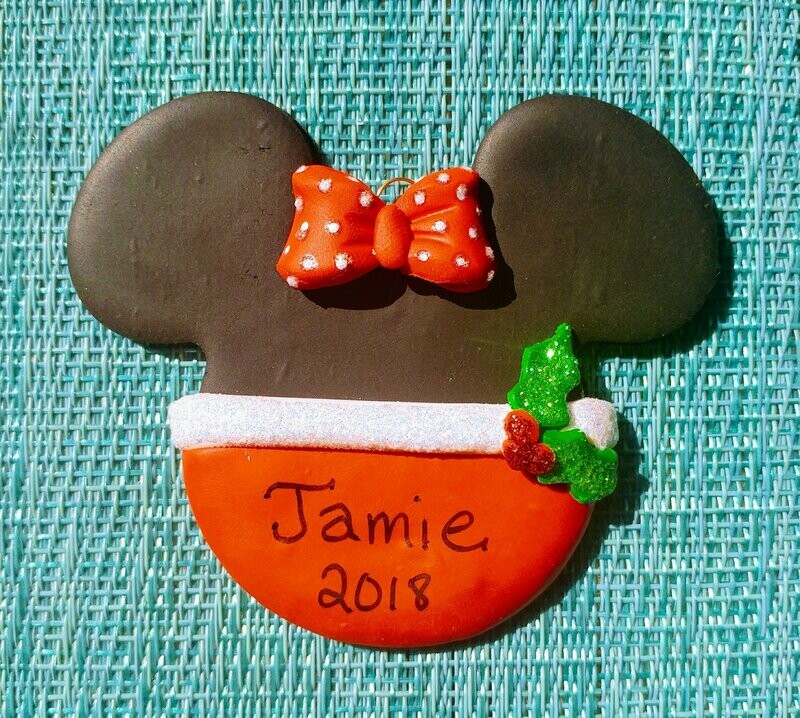 Christmas Minnie Mouse