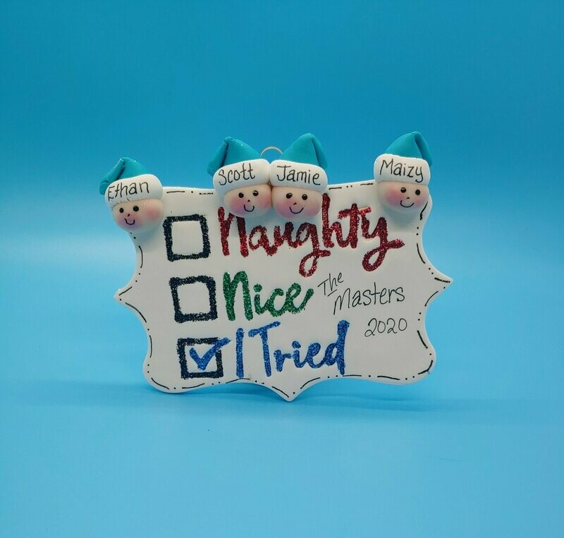 Naughty, Nice, I Tried!
