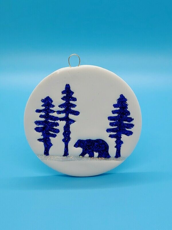 Snowy Bear Ornament