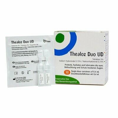**Thea Thealoz Duo UD Single Dose Vials - 90 Vials (3 BOXES)**