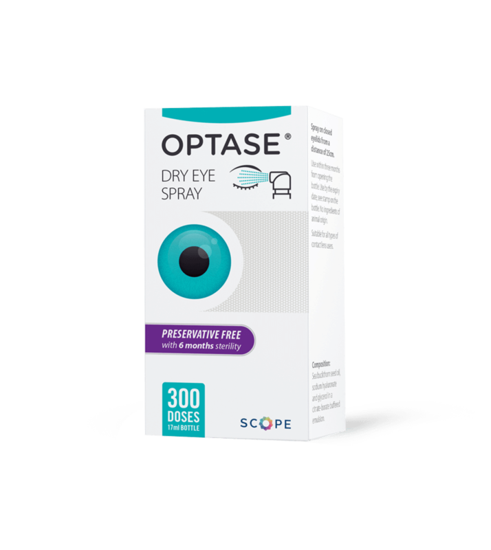 **2X Optase Dry Eye Spray Preservative Free - 300 Doses -17ml Bottle**