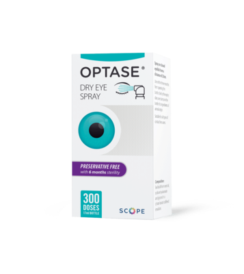 **2X Optase Dry Eye Spray Preservative Free - 300 Doses -17ml Bottle**