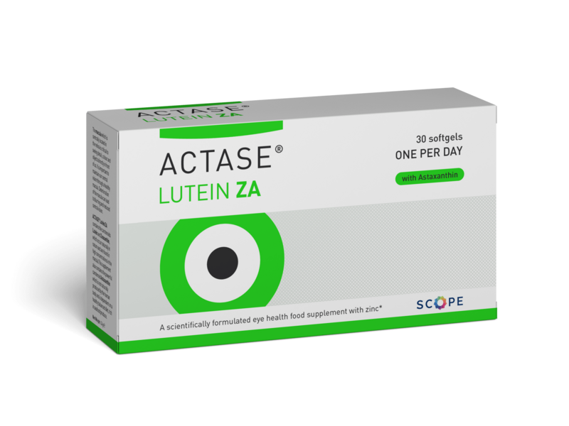 Actase Lutein ZA Eye Health Food Supplement x30 Softgels