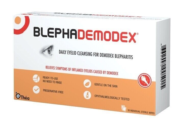 Blephademodex 30 Preservative-Free Wipes