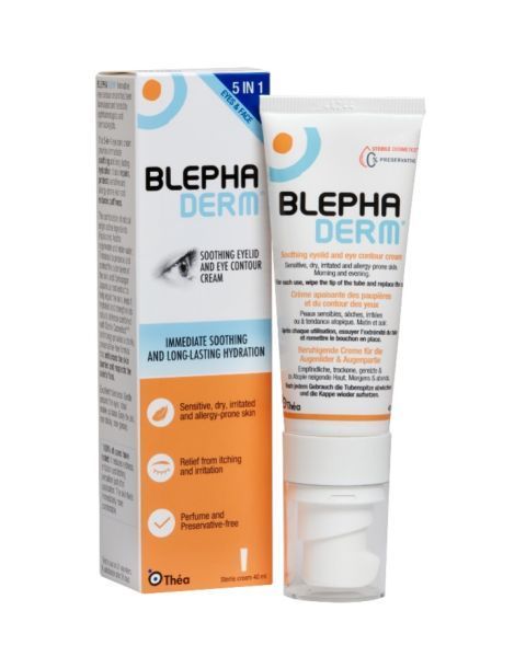 **BLEPHDERM Soothing Eyelid and Eye Contour Cream 5-in-1 40ml**