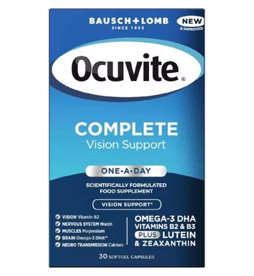 **Ocuvite Complete Eye Supplement 30 DAY SUPPLY (1 MONTH)!** **Ocuvite Complete Eye Supplement 30 DAY SUPPLY (1 MONTH)!**