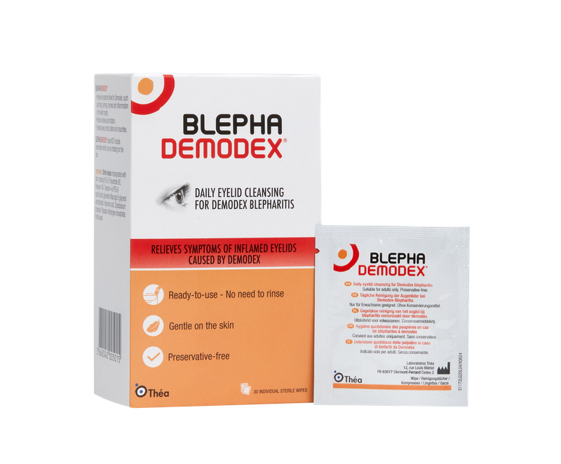 Blephademodex 30 Preservative-Free Wipes