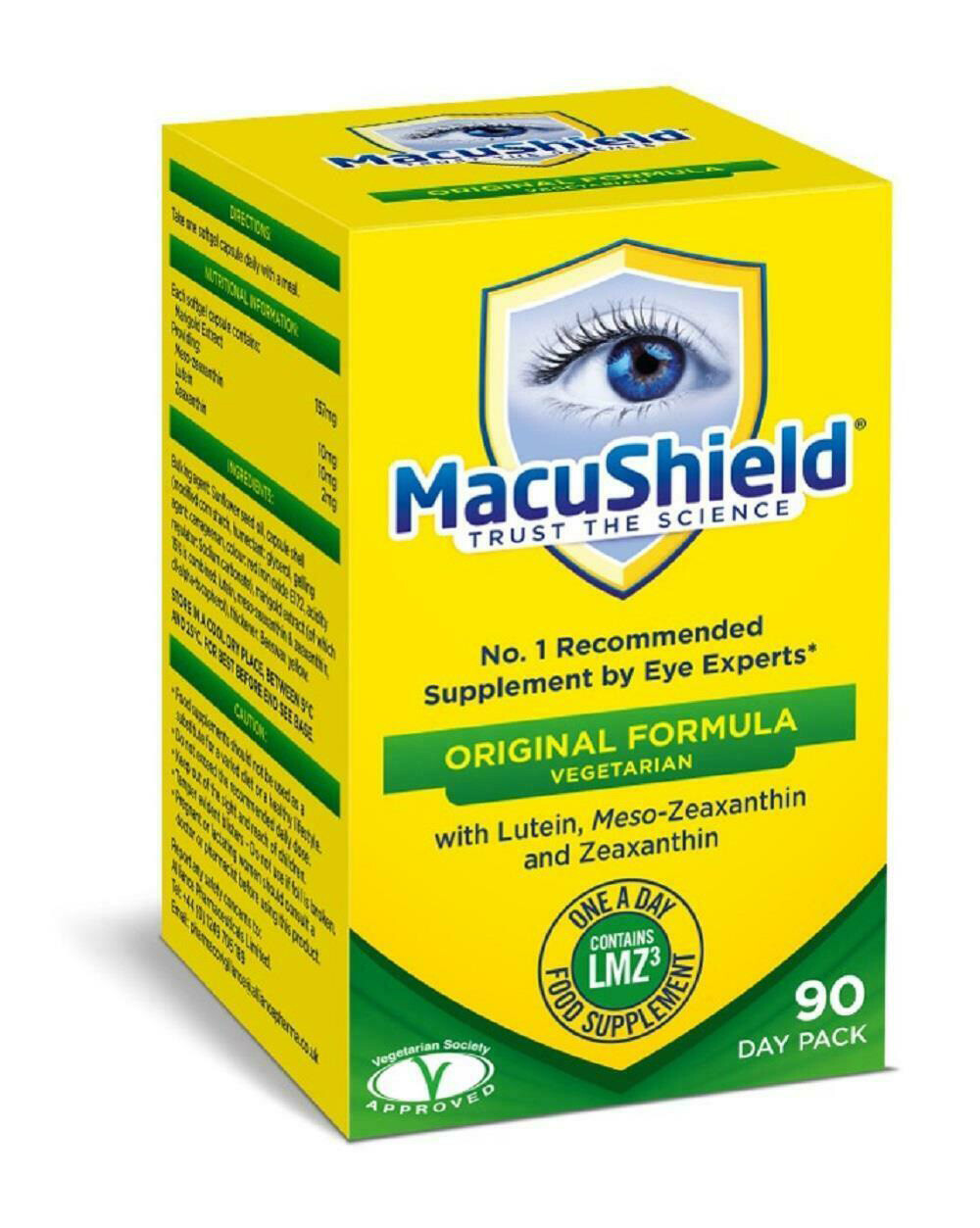 Macushield Vegetarian 90 Capsules