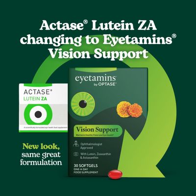 Actase Lutein ZA Eye Health Food Supplement x30 Softgels