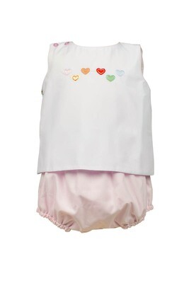 Helena Hearts Bloomer Set